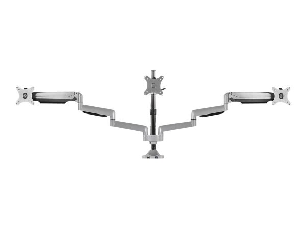 ICY BOX IB-MS505-TI - Morsa - 21 kg - 81,3 cm (32") - 75 x 75 mm - 100 x 100 mm - Nero - Argento