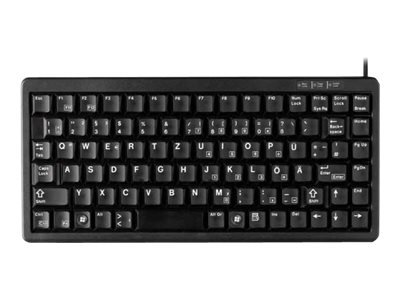 Cherry Slim Line COMPACT-KEYBOARD G84-4100 - Tastiera - 83 tasti QWERTY - Nero