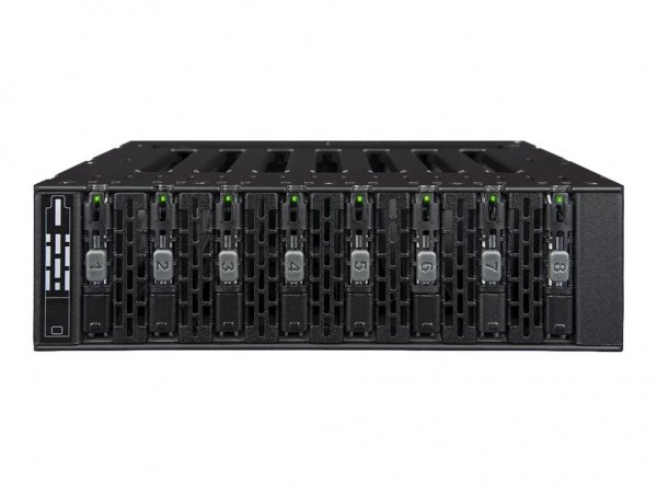 Icy Dock ToughArmor 8x M.2 NVMe SSD PCIe 4.0 OcuLink - Hdd telaio smontabile - 5,25"