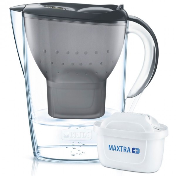BRITA Wasserfilter-Kanne Marella graphit