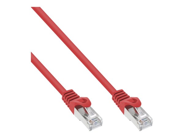 InLine Cavo patch Lan - SF/UTP - Cat.5e - rosso - 10m