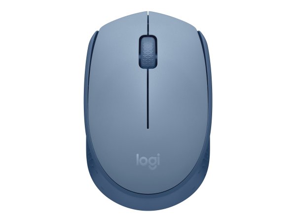 Logitech M171 - Ambidestro - Ottico - RF Wireless - Blu - Grigio