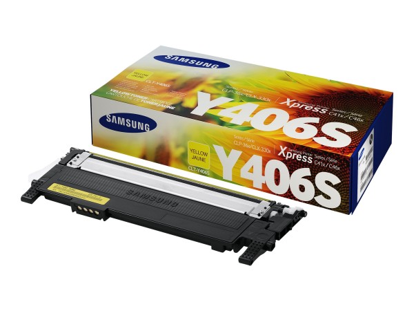 HP Samsung CLT-Y 406 S Toner yellow - Originale - Unità toner
