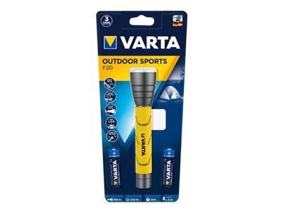 Varta 18628101421 - Hand flashlight - Black,Yellow - LED - 1 lamp(s) - 235 lm - 160 m