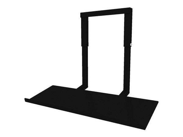 Neomounts PLASMA-M2250KEYB Supporto multimediale - Supporto per computer portatile - Nero - Acciaio