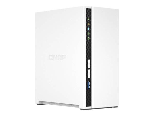 QNAP TS-233 - NAS - Tower - ARM - Cortex-A55 - 2 GB - 0 TB