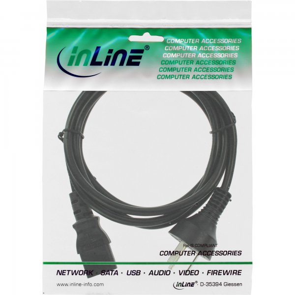 InLine Cavo alimentazione Internazionale - spina Cina presa IEC-320-C13 - 0,5m