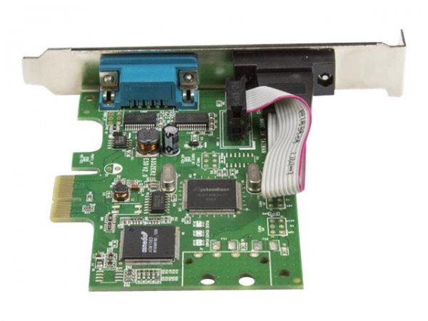 StarTech.com Scheda Seriale PCI Express da 2 porte DB9 con UART 16C1050 - RS232 - PCIe - Seriale - P