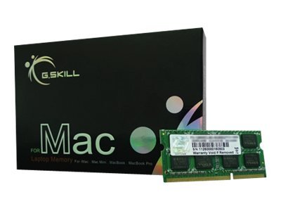 G.Skill 8GB DDR3-1600 - 8 GB - 1 x 8 GB - DDR3 - 1600 MHz - 204-pin SO-DIMM