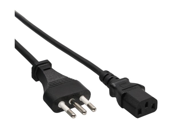 InLine Cavo alimentazione Internazionale - spina Italia presa IEC-320-C13 - 0,5m