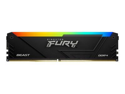 Kingston FURY Beast 16GB 3200MT/s DDR4 CL16 DIMM 1Gx8 RGB - 16 GB - 1 x 16 GB - DDR4 - 288-pin DIMM