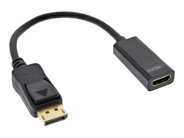 InLine InLineCavo adattatore da DisplayPort a HDMI Maschio / Femmina con audio