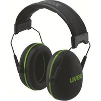 UVEX Arbeitsschutz KX10 - A Padiglione - Costruzione - Nero - Verde - 30 dB
