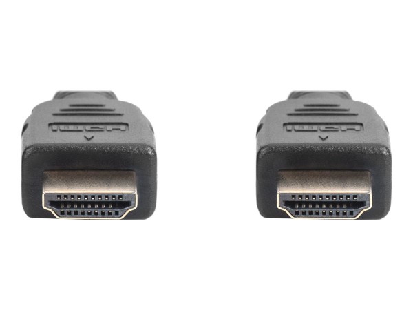 DIGITUS Supporta cavo di collegamento HDMI Ultra High Speed - 1 m - HDMI tipo A (Standard) - HDMI ti