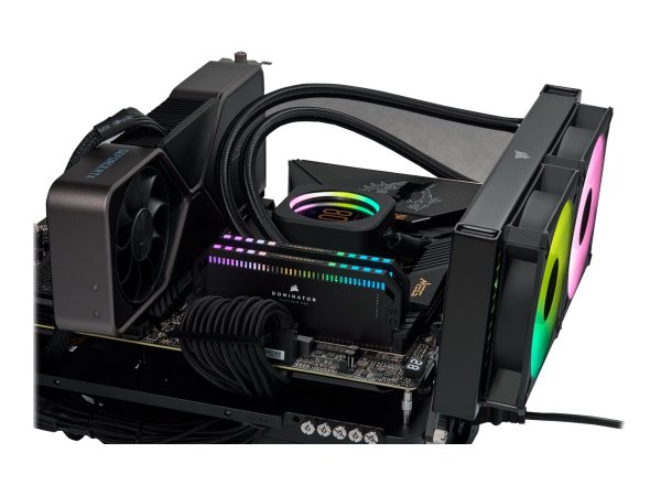 Corsair Dominator CMT32GX5M2X6200C36 - 32 GB - 2 x 16 GB - DDR5 - 6200 MHz - 288-pin DIMM - Nero
