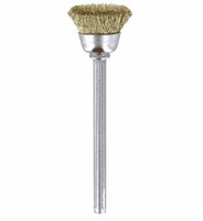Dremel 26150536JA - Spazzola a forma di tazza - 3,2 mm - 1,3 cm - Ottone - Rame - 15000 Giri/min - M
