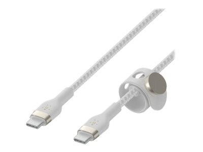 Belkin BOOST?CHARGE PRO Flex - 1 m - USB C - USB C - USB 2.0 - Bianco