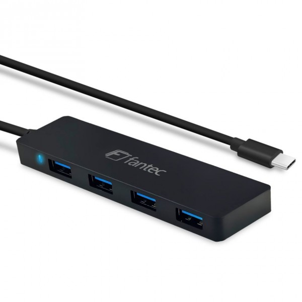 FANTEC UMP-4U31-C USB-C 4x USB-A 3.0 HUB - Hub - Typ C (2569)
