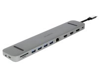 ALLNET PSUC2501 - USB 3.2 Gen 1 (3.1 Gen 1) Type-C - 100 W - Grigio - MicroSD (TransFlash) - SD - 3.