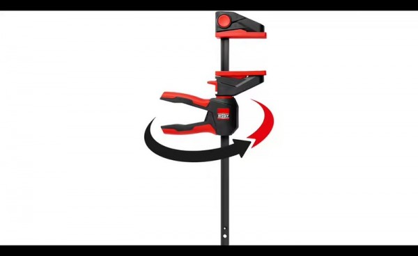 Bessey Einhandzwinge mit dreh- barem Griff M