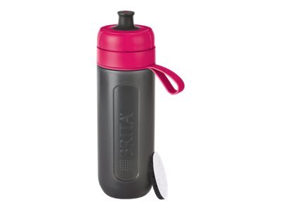 BRITA 072230 - Wasserfiltration Flasche - 0,6 l - Schwarz - Rot