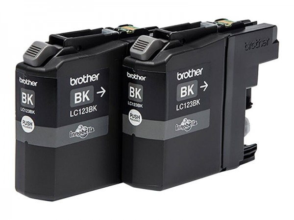 Brother LC123BK - Pack - Hohe Ergiebigkeit - Originale - Cartuccia di inchiostro