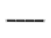Lanberg PPU5-1024-S - RJ-45 - Cat5 - Cat5e - Bianco - Metallo - Montaggio a rack - 1U