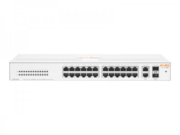 HPE Networking Aruba Instant On 1430 26G 2SFP - Non gestito - L2 - Gigabit Ethernet (10/100/1000) -