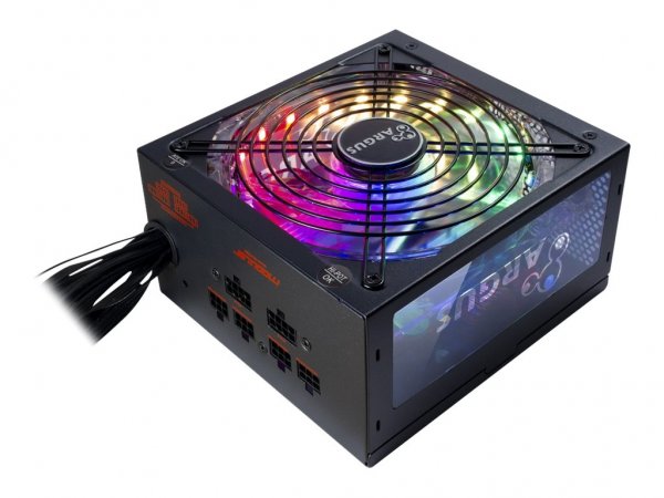 Inter-Tech Argus RGB-650W CM II - 650 W - 100 - 240 V - 47 - 63 Hz - Attivo - 100 W - 650 W