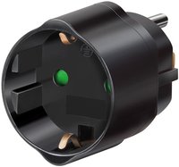 Brennenstuhl Travel Adapter - 250 V - 15 A - Nero