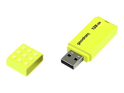 GoodRam UME2 - 128 GB - USB tipo A - 2.0 - 20 MB/s - Cuffia - Giallo