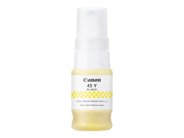 Canon Gi-45 Y EMB Yellow Ink Bottle - Originale - Cartuccia di inchiostro