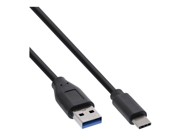 InLine Cavo USB 3.2 Gen.1x2 C maschio / A maschio - nero - 0,3m