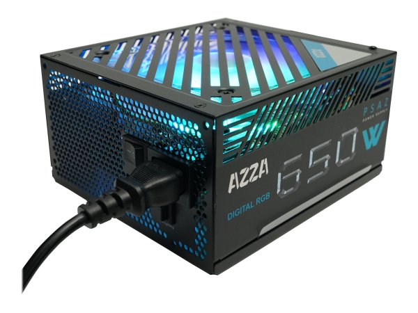 AZZA PSAZ-650W(ARGB) - 650 W - 200 - 240 V - 47 - 53 Hz - 100 W - 576 W - 100 W