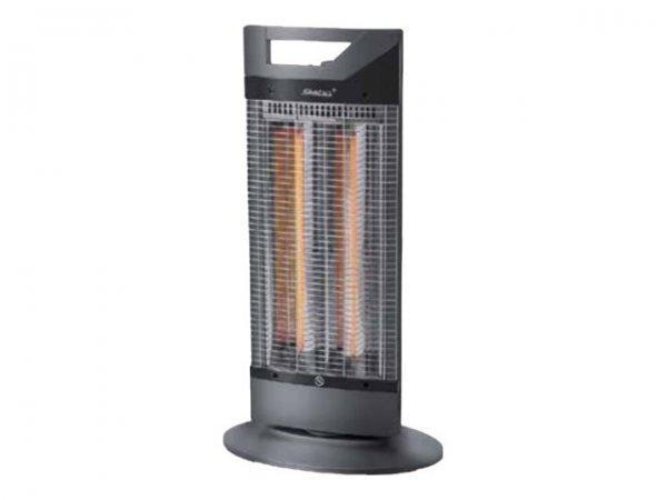 Steba CH 1 ECO - Fibra di carbonio - 90° - Pavimento - Antracite - Nero - Manopola - 1000 W