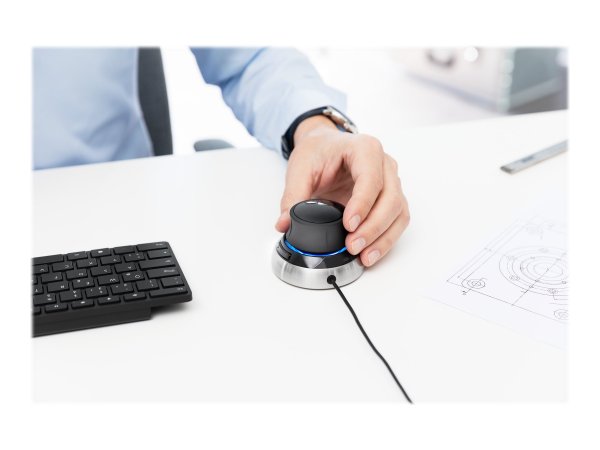 3Dconnexion SpaceMouse Compact - Nero - Grigio - Cina - 480 g