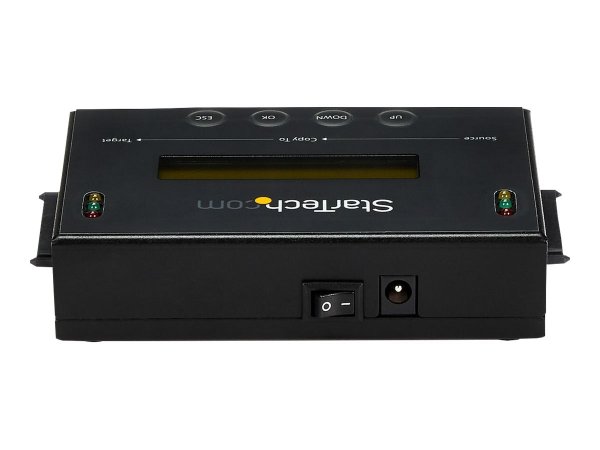StarTech.com Duplicatore ed Eraser Standalone 1:1 per Hard Disk HDD/SSD SATA con funzione Clone - Di