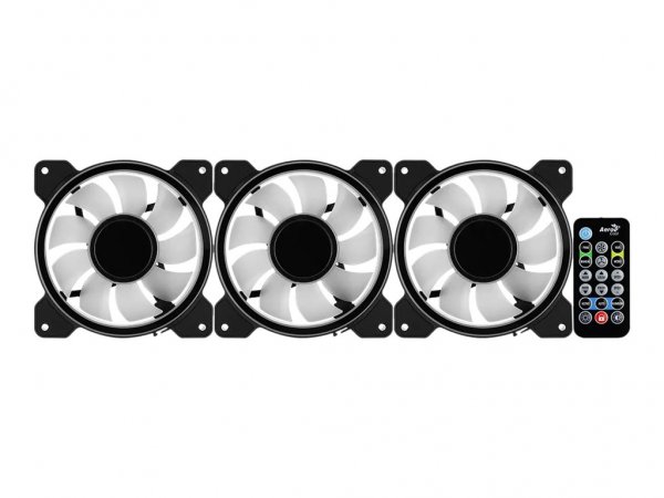 AEROCOOL ADVANCED TECHNOLOGIES Mirage 12 ARGB Pro Computer case Cooling set 12 cm Black