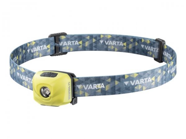 Varta OUTDOOR SPORTS ULTRALIGHT H30R - Torcia a fascia - Lime - Carica - IPX4 - LED - 3 W