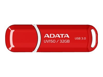 ADATA 32GB DashDrive UV150 - 32 GB - USB tipo A - 3.2 Gen 1 (3.1 Gen 1) - Cuffia - 9 g - Rosso