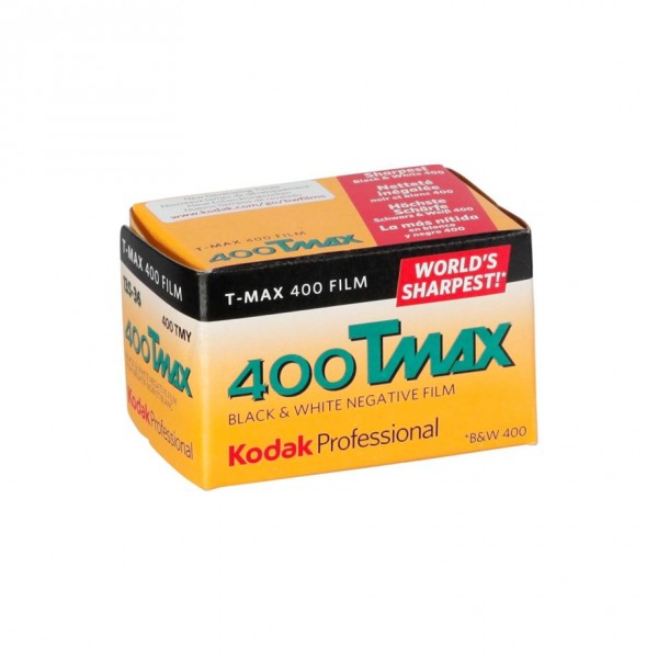 Kodak PROFESSIONAL T-MAX 400 FILM - ISO 400 - 36-pic - 1 Pack - 1 pz - Stati Uniti - 59 mm - 38 mm -