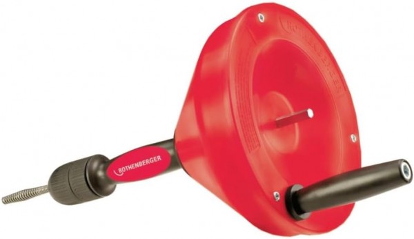 Rothenberger 72095 - Smontabile manuale più spirale 8 mmx7,5 m, Rosso