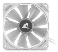 Sharkoon Lüfter 120*120*25 Rebel F50 PWM ARGB weiß - Case fan - 600 rpm