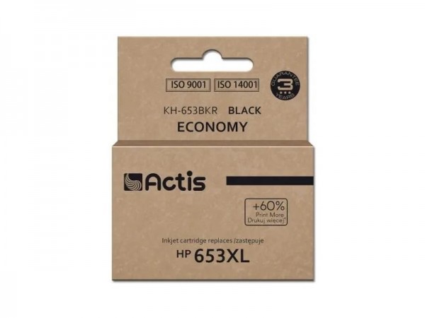 Actis KH-653BKR - Compatibile - Nero - HP - HP DeskJet Plus Ink Advantage: 6000 - 6075 - 6475. - 575