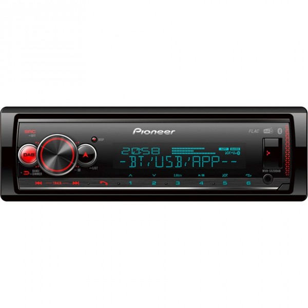 Pioneer MVH-S520DAB - Nero - 1 DIN - 200 W - 4.0 canali - 50 W - Android