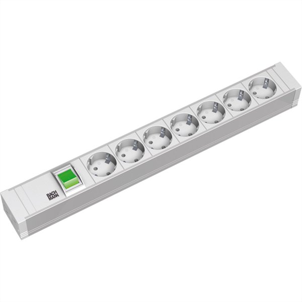 Bachmann 19" - Steckdosenleiste Kunststoff>1. - Accessori rack