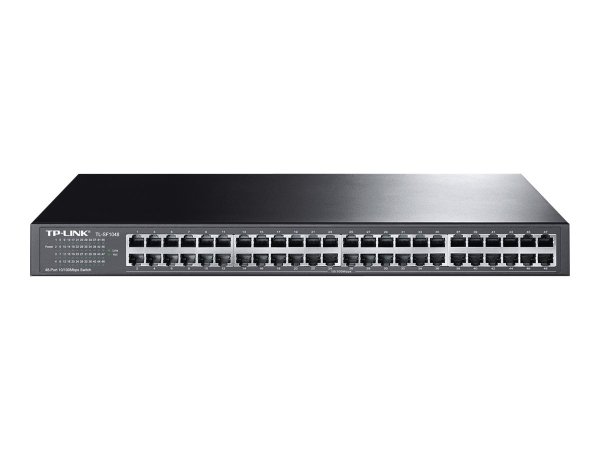 TP-LINK TL-SF1048 - Non gestito - Fast Ethernet (10/100) - Montaggio rack - 1U