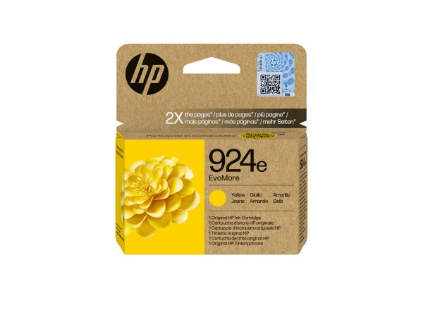 HP 924e Gelb Tintenpatrone EvoMore - Original - Originale - Cartuccia di inchiostro