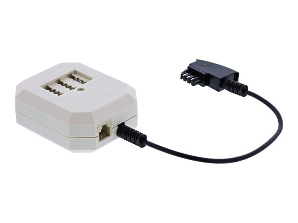 InLine Adattatore TAE-F maschio a TAE NFN + RJ11 (6P4C) femmina 0,2m