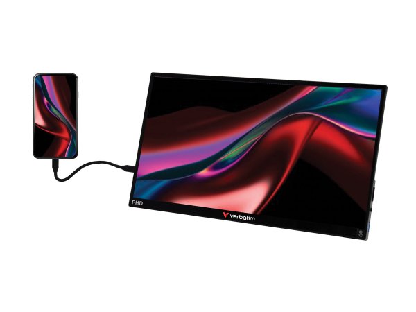 Verbatim 49592 - 39,6 cm (15.6") - 1920 x 1080 Pixel - Full HD - LCD - 6 ms - Nero